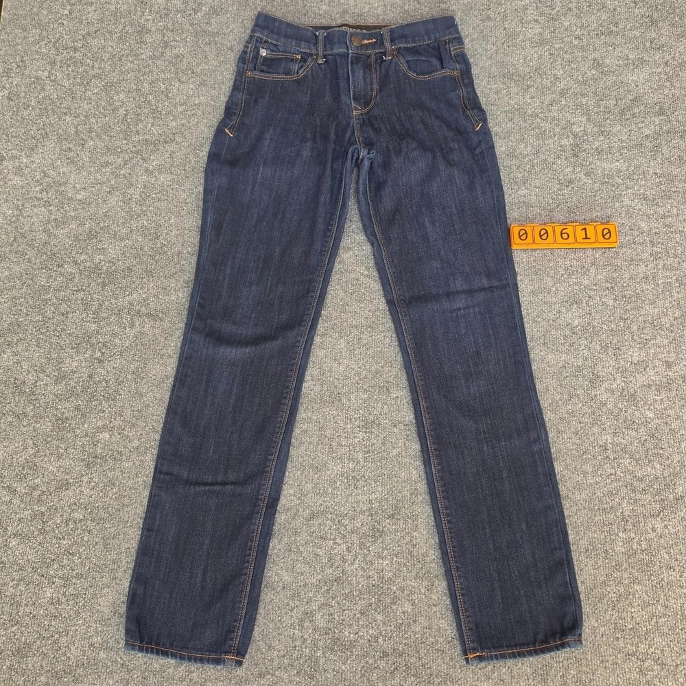 Express Jeans Navy blue skinny mid rise jeans, Size 0R
